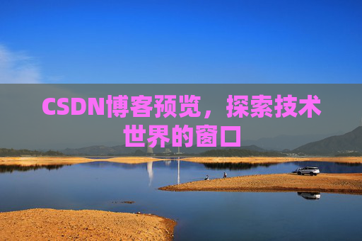 CSDN博客预览,探索技术世界的窗口